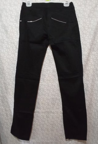 Pantalón negro fino elástico