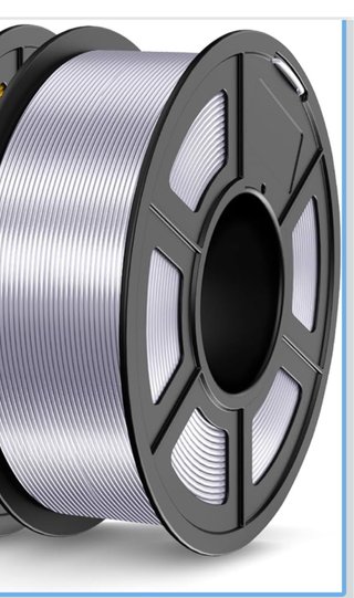 Filamento PLA Silk Silver