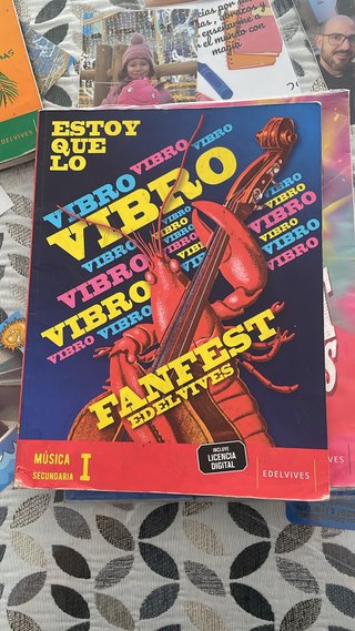 Libro Música 1 ESO Edelvives