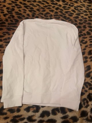 Sudadera Guess Blanca y Roja