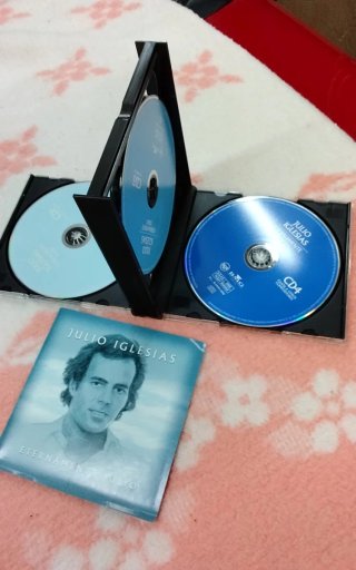 CD Julio Iglesias Eternamente Julio 4CD