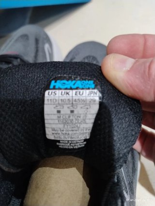 Zapatillas Hoka Hombre/Mujer Negro/Gris