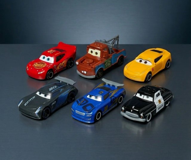 Lote 6 coches de metal película Cars (Precintado)