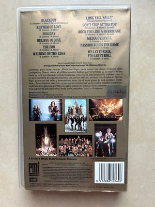 VHS Heavy Metal y Hard Rock