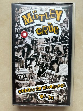 VHS Heavy Metal y Hard Rock