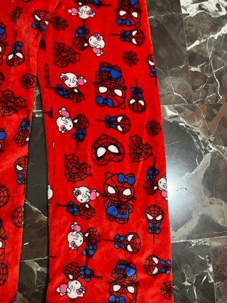 Pantalón Hello Kitty Spiderman Rojo