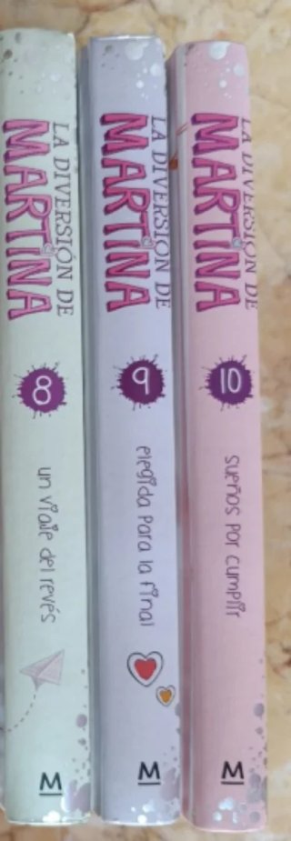 Libro La diversión de Martina 8, 9 y 10