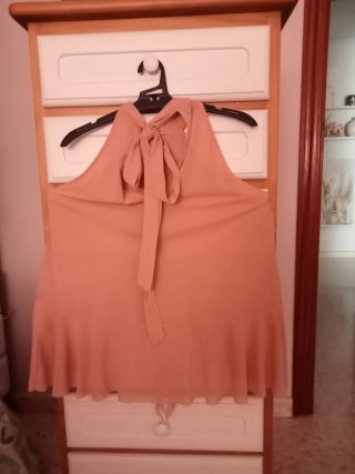 Blusa con volantes Zara