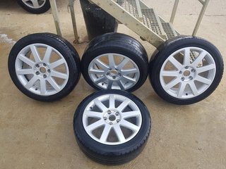 Llantas Audi 5 radios 17” Sin neumatico