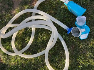 Limpiafondos Intex Piscina Manual Azul/Blanco