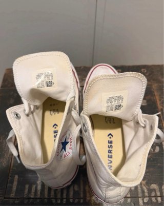 Converse All Star Blancas Talla 37.5