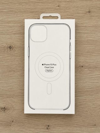 Funda iPhone 15 Plus Transparente MagSafe