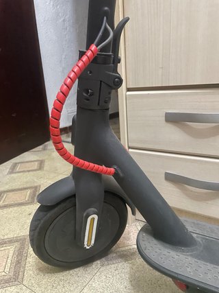 Patinete Eléctrico Xiaomi Negro/Rojo