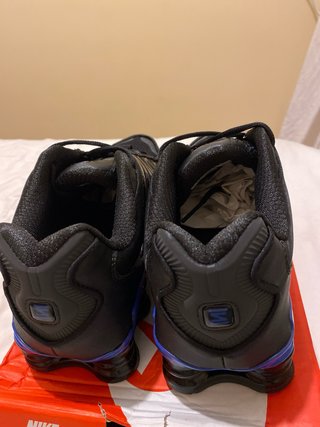 Zapatillas Nike Shox Negras y Azules