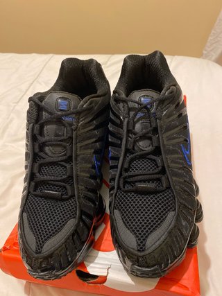 Zapatillas Nike Shox Negras y Azules