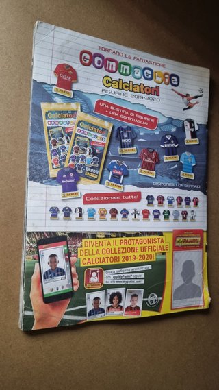 0820NN-Album Calciatori Panini 2019-2020