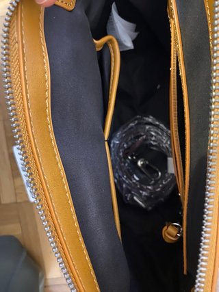 Bolso Parfois marrón y amarillo