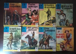 23 NOVELAS GRAFICAS ORIGINALES ANTIGUAS