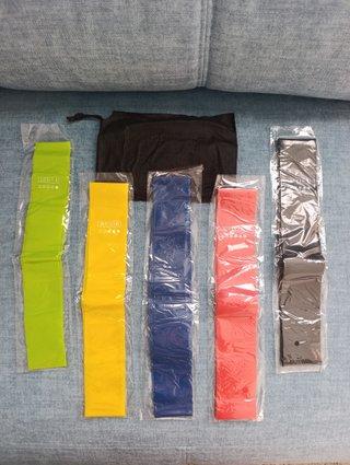 Conjunto 5 Bandas Resistencia Látex