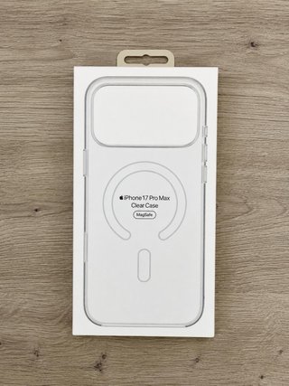 Funda iPhone 17 Pro Max Transparente MagSafe