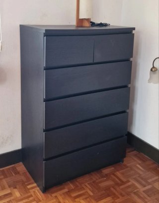 Cómoda Wengue Ikea 6 Cajones