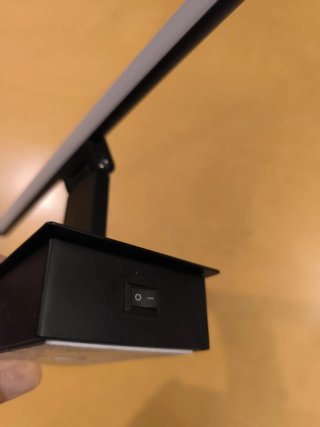Lámpara LED para cuadros a batería, giratorio