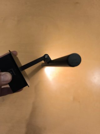Lámpara LED para cuadros a batería, giratorio