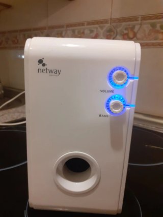 Altavoces Netway Blancos