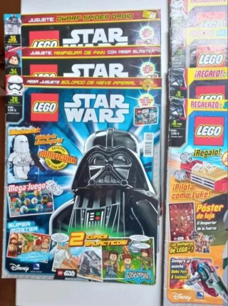 Lote revistas LEGO Star Wars