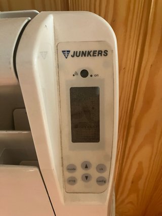 3 Radiadores Eléctricos Bosch 1500, 1200 y 900 w