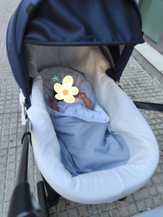 Saco capazo y bolso a juego