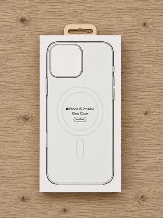 Funda iPhone 15 Pro Max Transparente MagSafe
