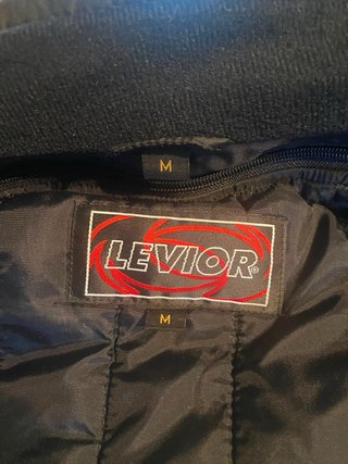 Chaqueta Levior Talla M Negra y Azul