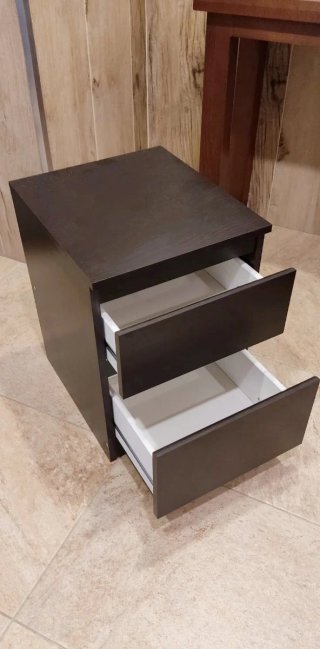 Mesita Noche Ikea Kullen marrón