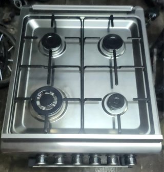 Cocina Gas + Horno Eléctrico Flama
