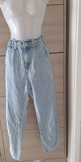 Zara Jeans Vita Alta Azzurri