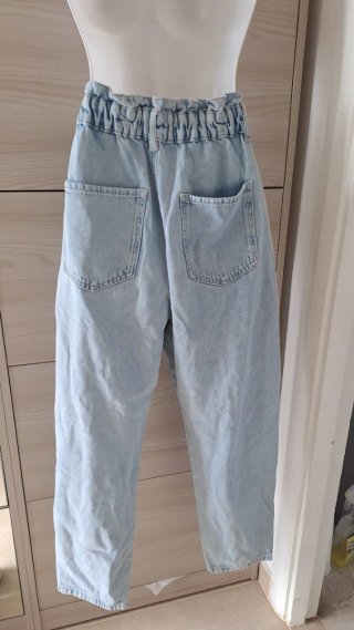 Zara Jeans Vita Alta Azzurri