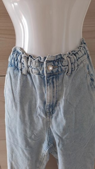 Zara Jeans Vita Alta Azzurri