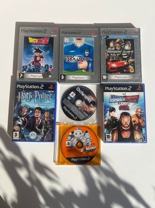 Lotto 7 giochi ps2 playstation 2