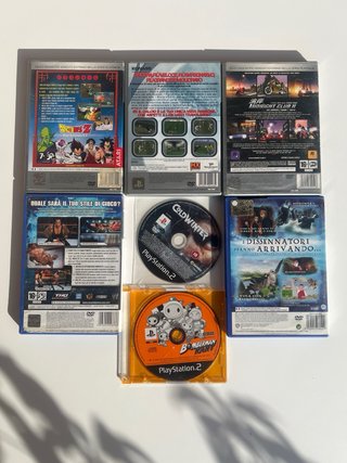 Lotto 7 giochi ps2 playstation 2