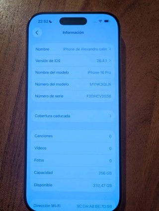 iPhone 16 Pro 256 GB