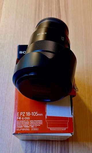 Objetivo Sony PZ 18-105mm F4 G OSS