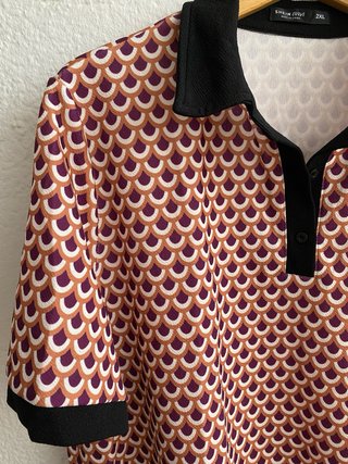 Blusa Curvy SHEIN 3XL Manga Corta