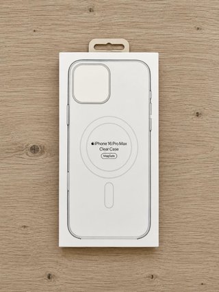 Funda Apple iPhone 16 Pro Max MagSafe Transparente
