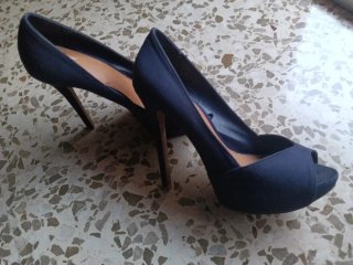 Zapatos Stradivarius azules