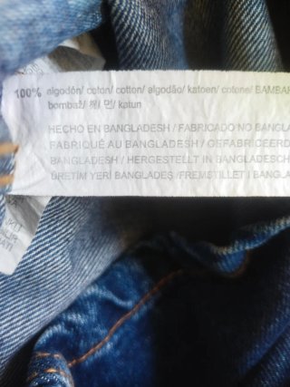 Minifalda vaquera Zara algodón 100%