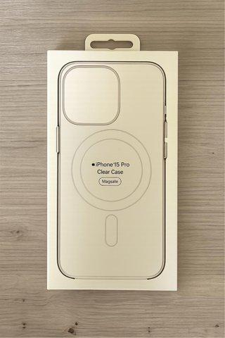 Funda iPhone 15 Pro Transparente MagSafe