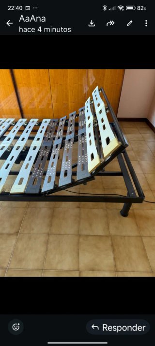 Somier Abatible Matrimonio 1.35m