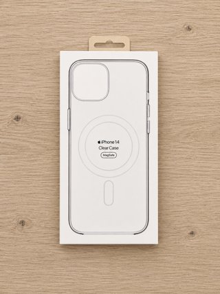 Custodia iPhone 14 Trasparente MagSafe