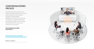 Logitech MeetUp Cámara 4K Videoconferencia